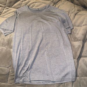 lululemon drysense short sleeve shirt.